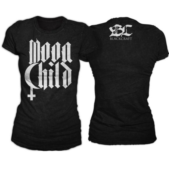 Blackcraft Cult Tops - BLACKCRAFT CULT Moon Child graphic tee